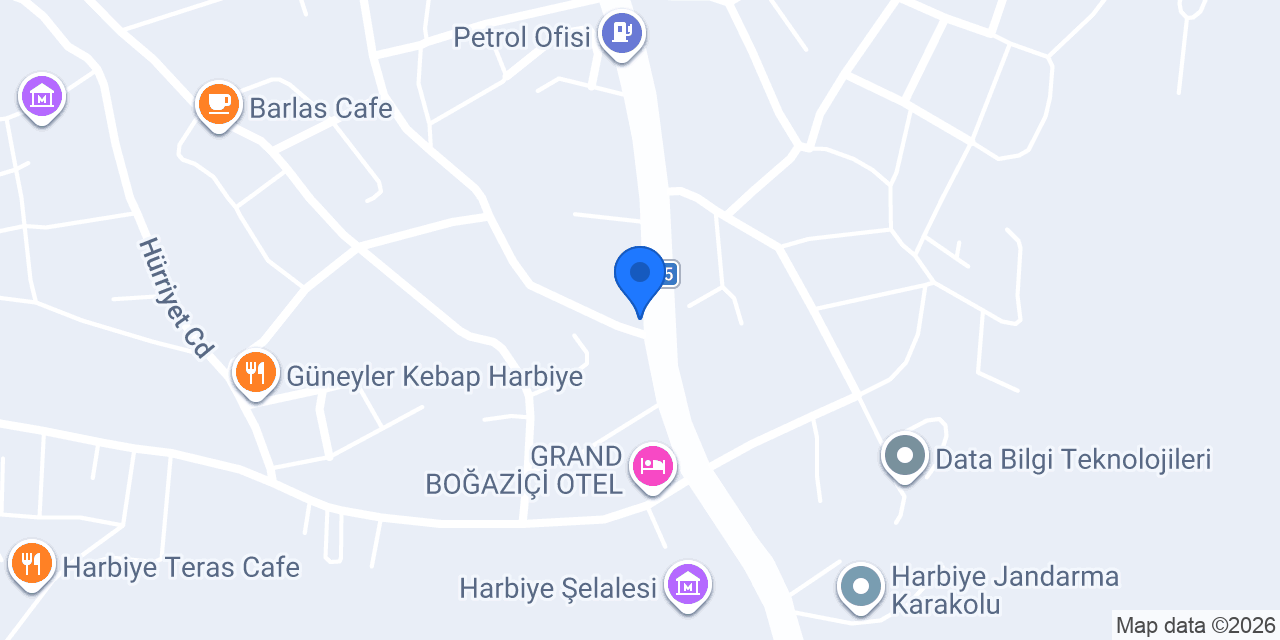 Özcihan Otel | Hatay Otelleri konumu