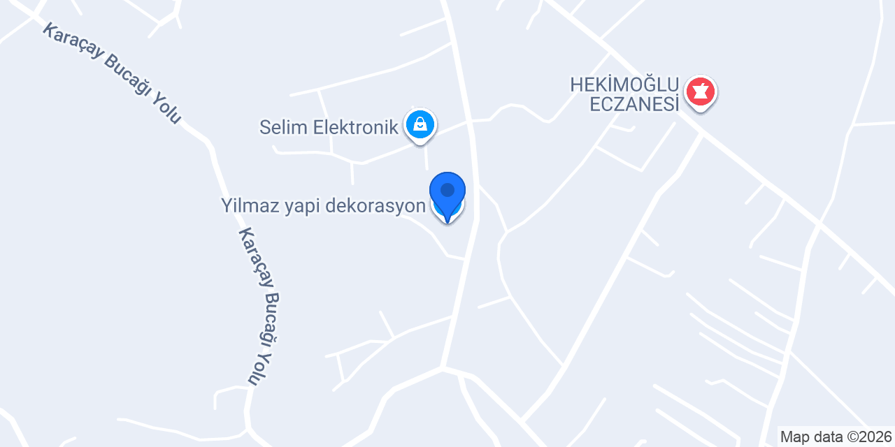Yilmaz yapi dekorasyon konumu