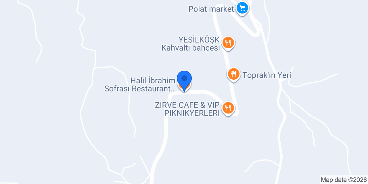 Halil İbrahim Sofrası Restaurant Kahvaltılık Cafe konumu