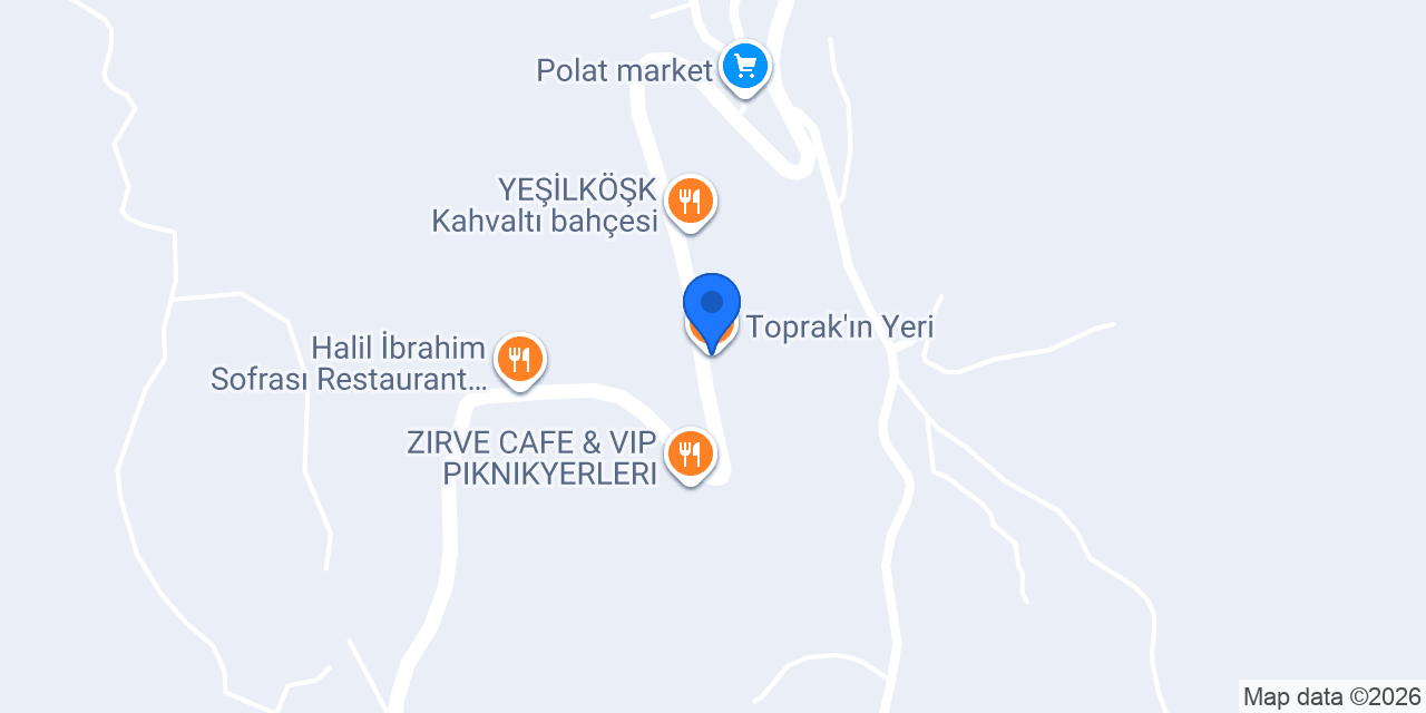Toprak'ın Yeri konumu