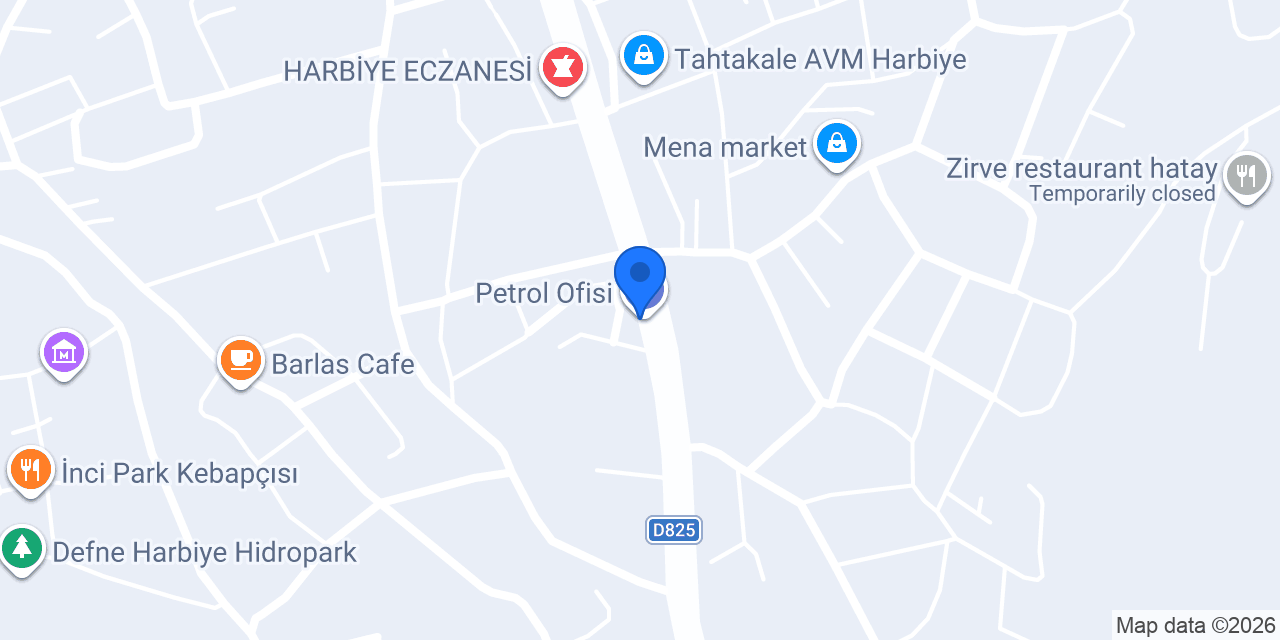 Petrol Ofisi konumu