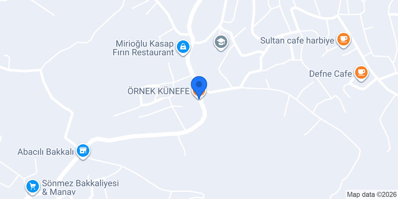 ÖRNEK KÜNEFE konumu