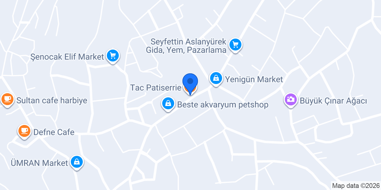 Tac Patiserrie konumu