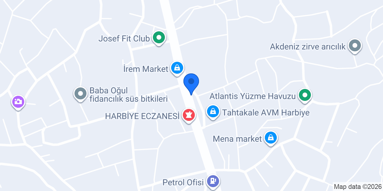 Güleroğlu Baklava LTD. ŞTİ. Harbiye konumu