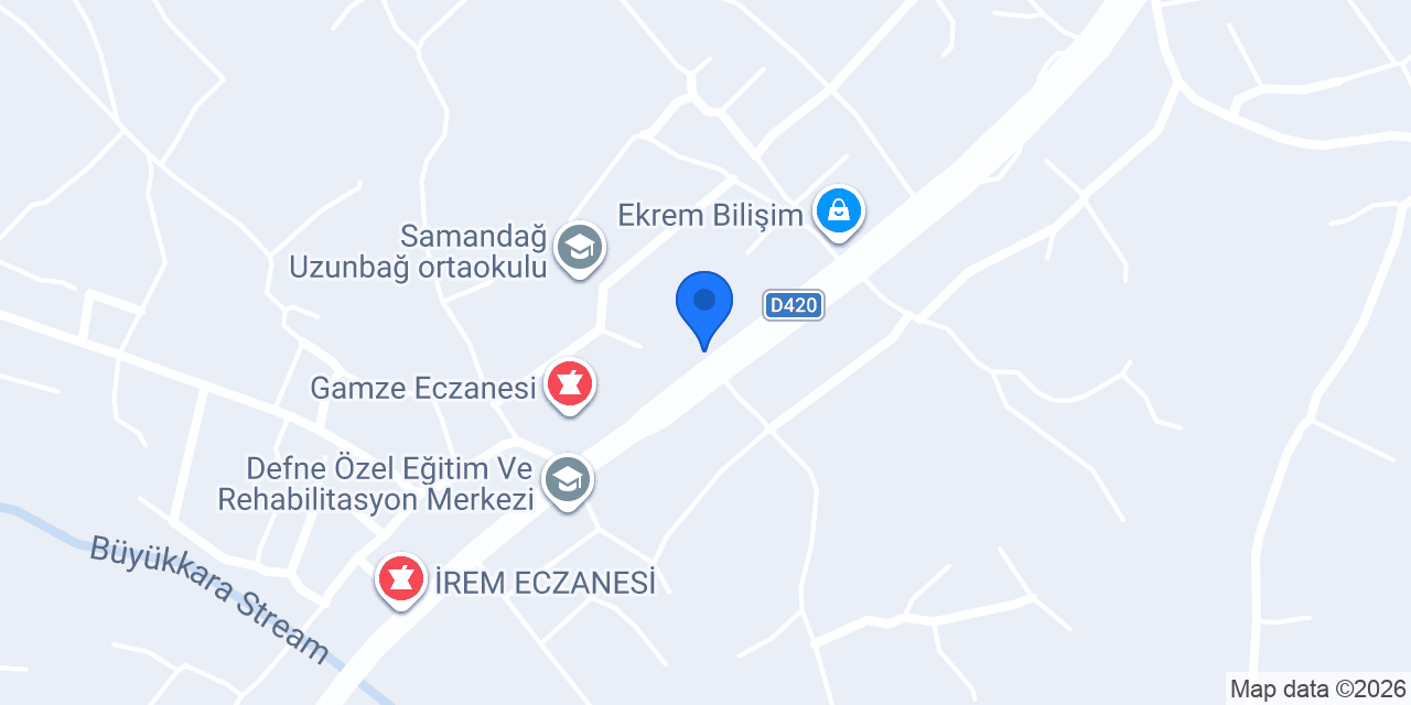 Uzunbağ Gümüş motor konumu