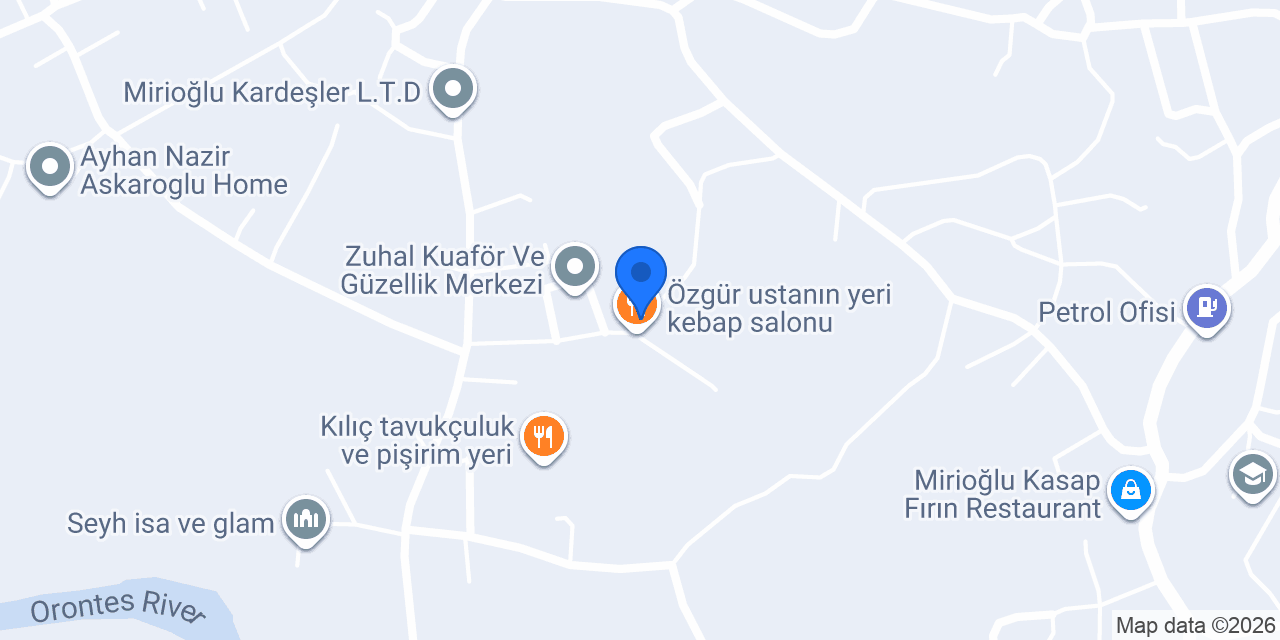 Gezmen kebap konumu