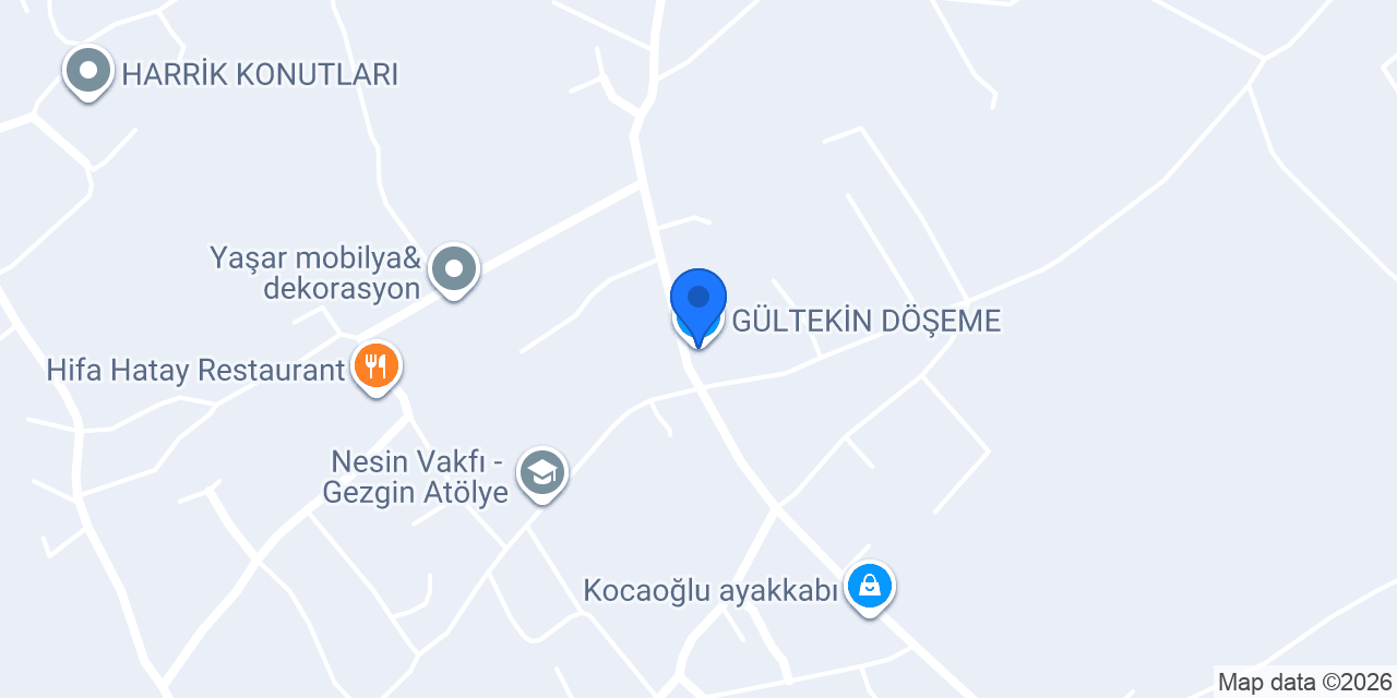 GÜLTEKİN DÖŞEME konumu