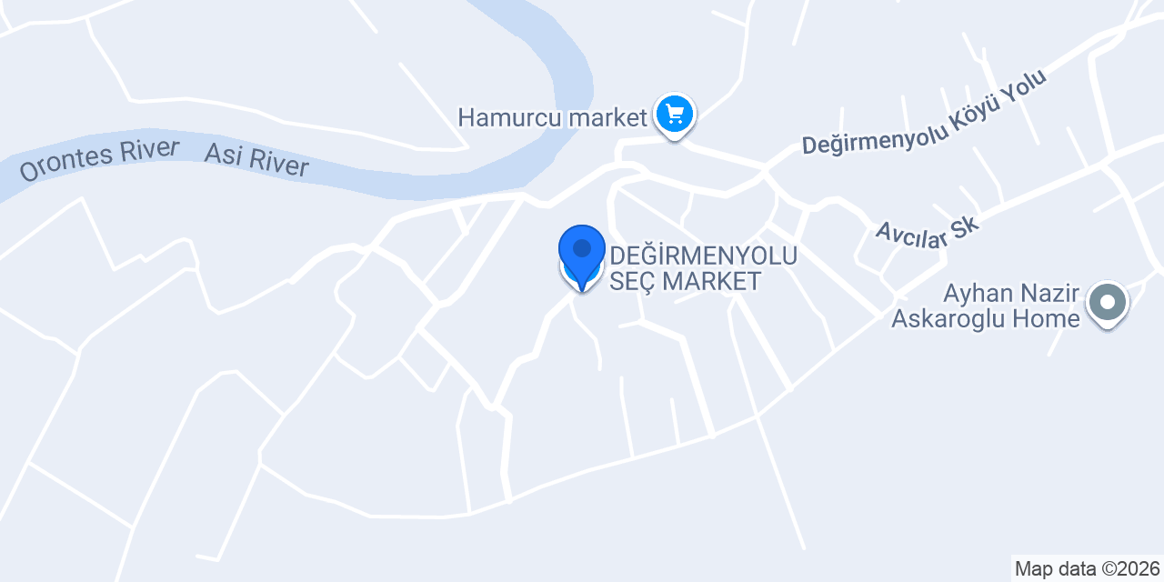 DEĞİRMENYOLU SEÇ MARKET konumu