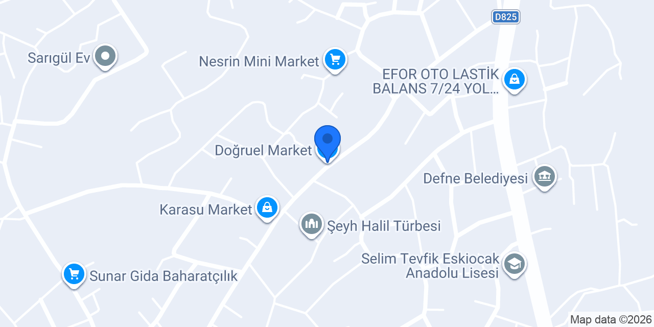 Doğruel Market konumu