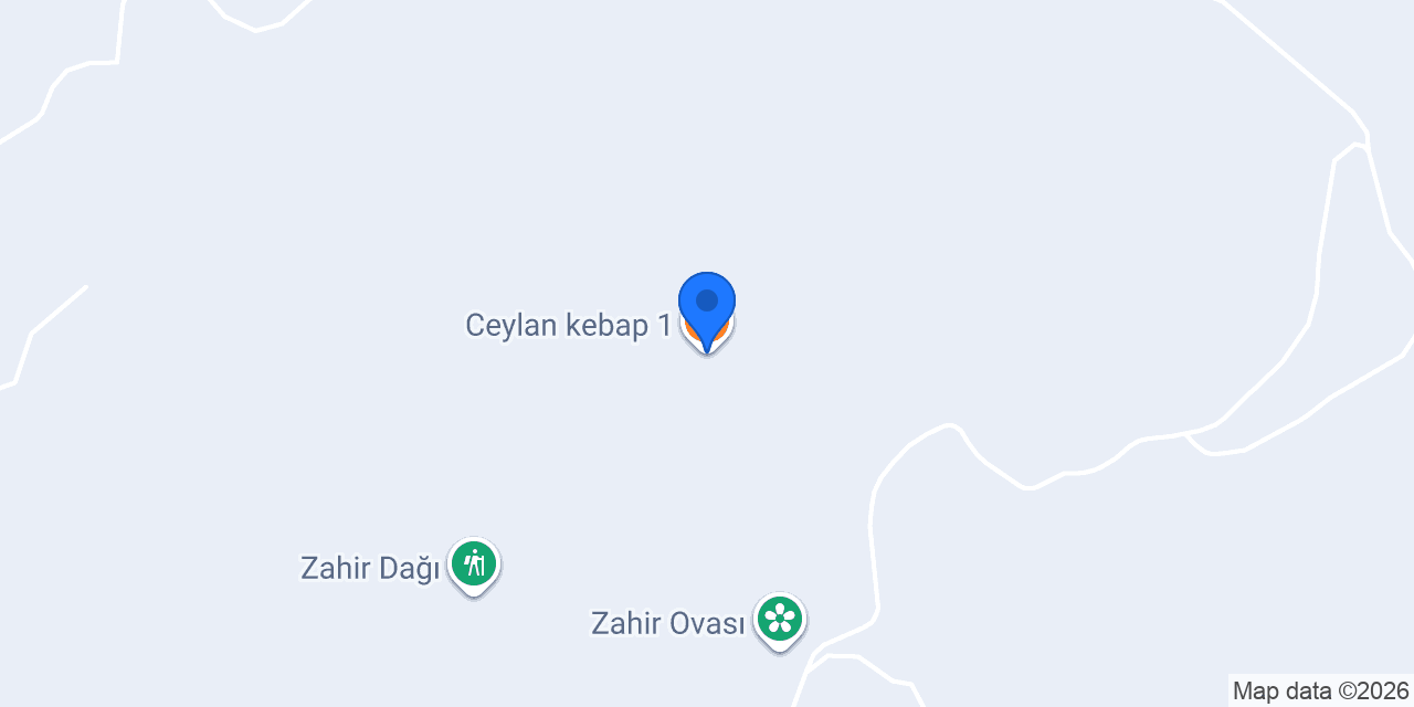 Ceylan kebap 1 konumu