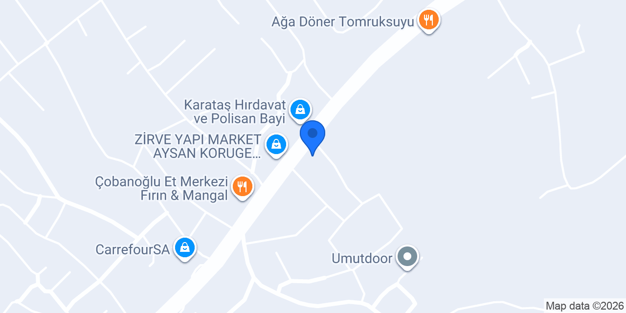 Atalay mermer ve granit konumu