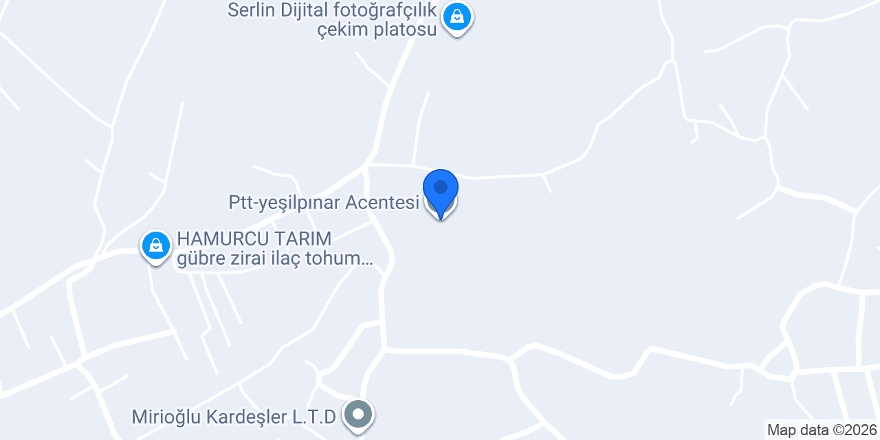 Ptt-yeşilpınar Acentesi konumu