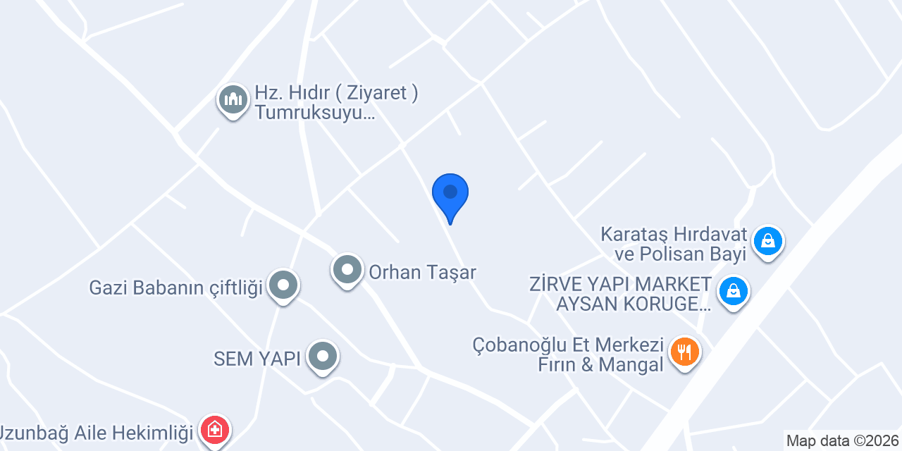 Uzunbağ Tavukçuluk konumu