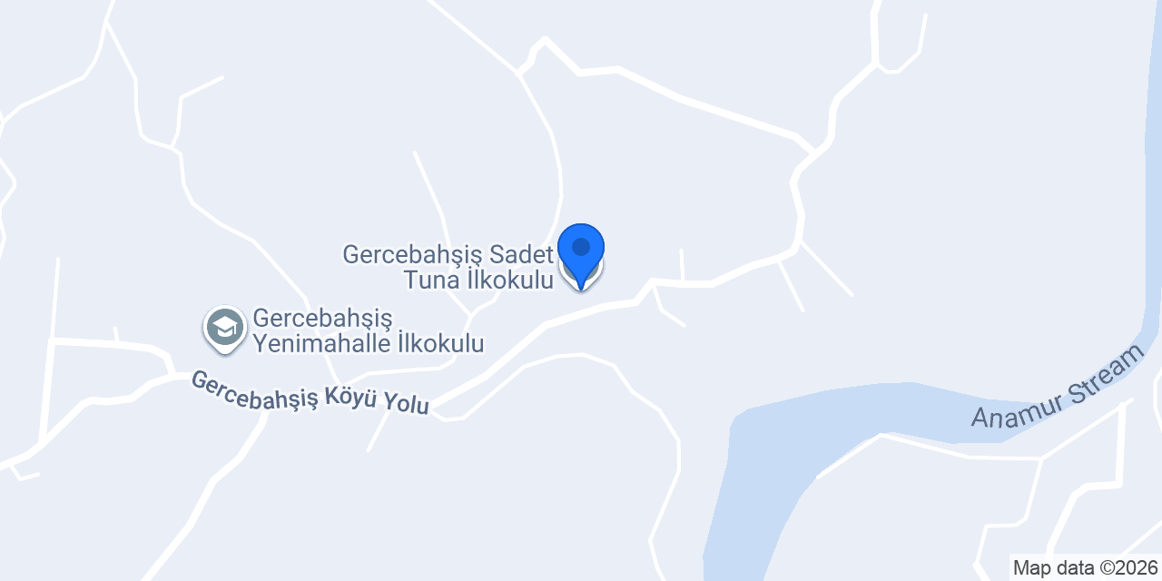 Gercebahşiş Sadet Tuna İlkokulu konumu
