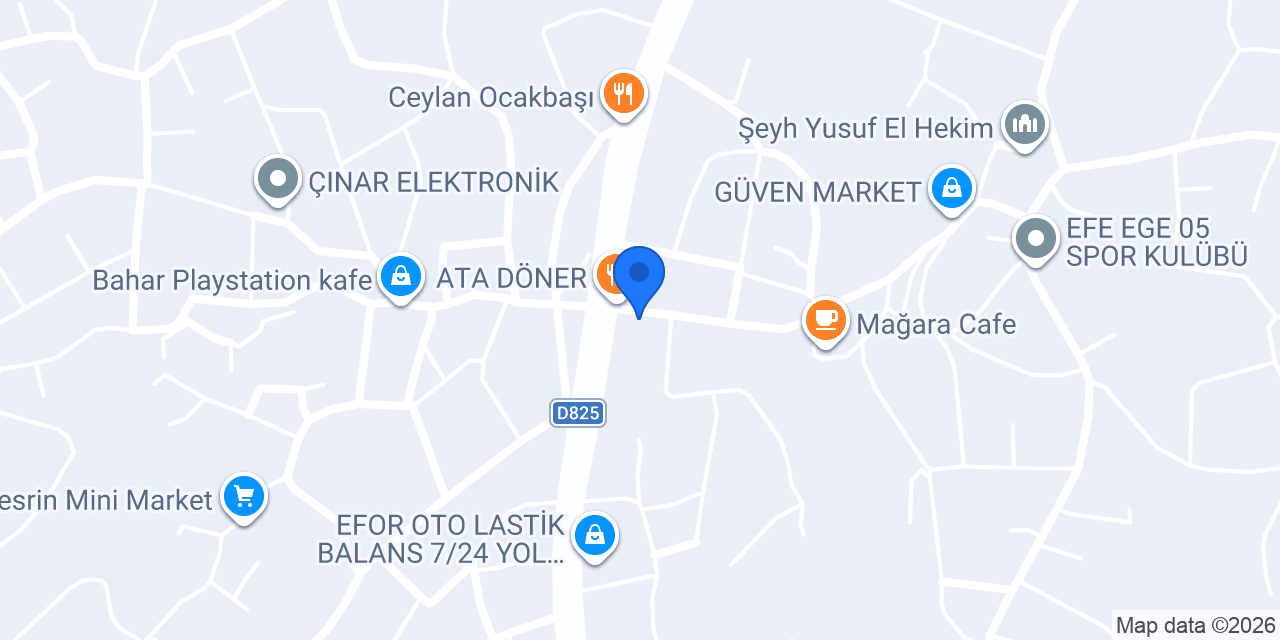 Gül fırını konumu