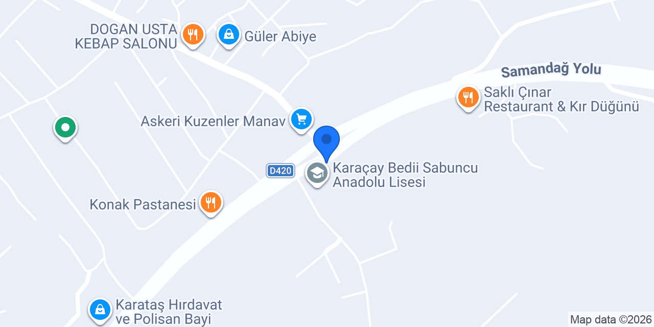 Karaçay taksi konumu