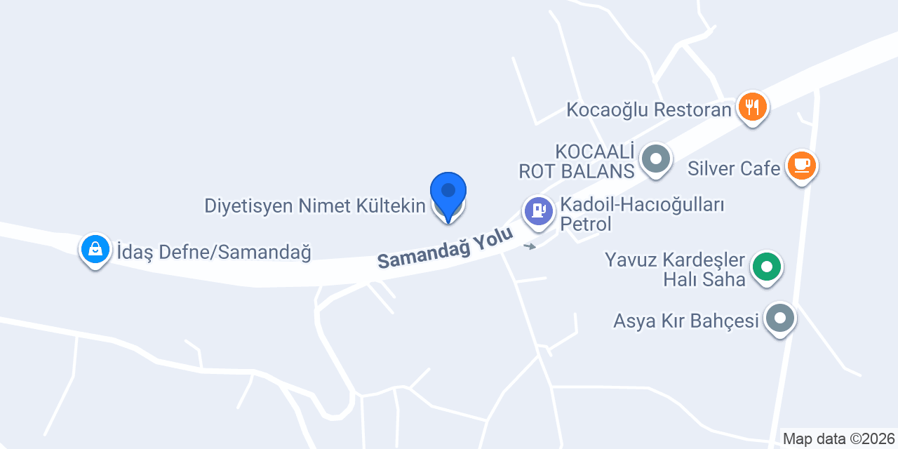 Diyetisyen Nimet Kültekin konumu