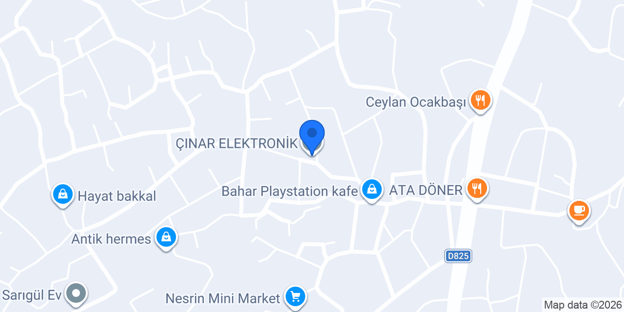 ÇINAR ELEKTRONİK konumu