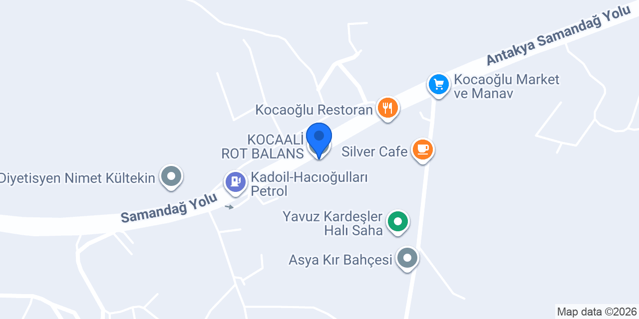 KOCAALİ ROT BALANS konumu