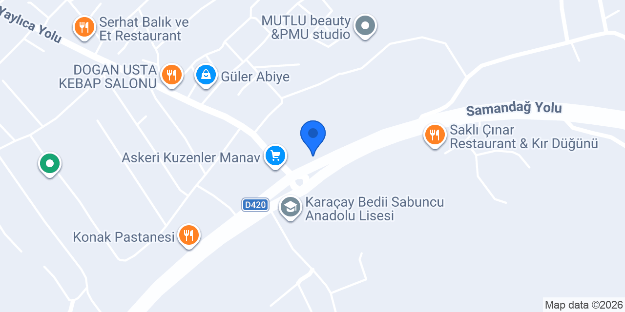 ERSİN BALIKHANE VE PİŞİRİM EVİ konumu