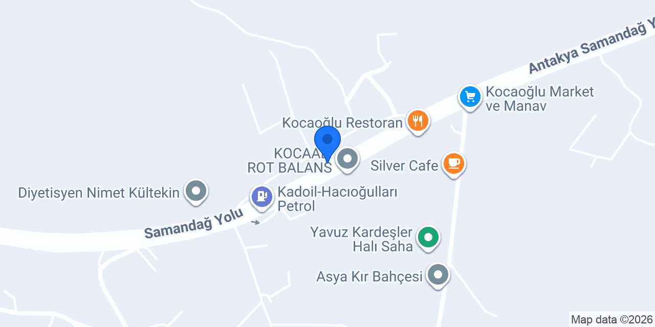 KOCAOĞLU HAVUZCULUK konumu