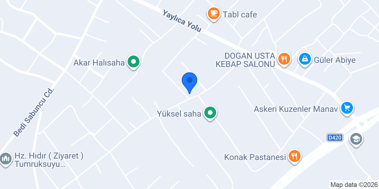 Dt. Ali GEÇ DİŞ KLİNİGİ konumu