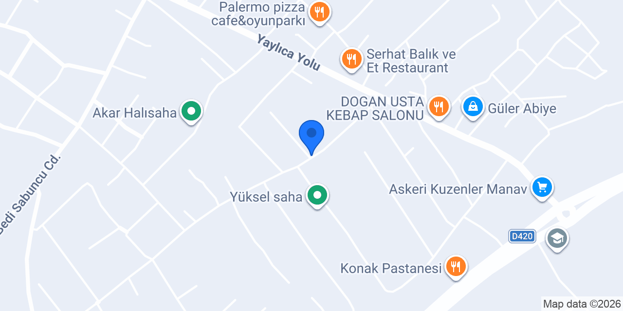 HB Güzellik Merkezi konumu