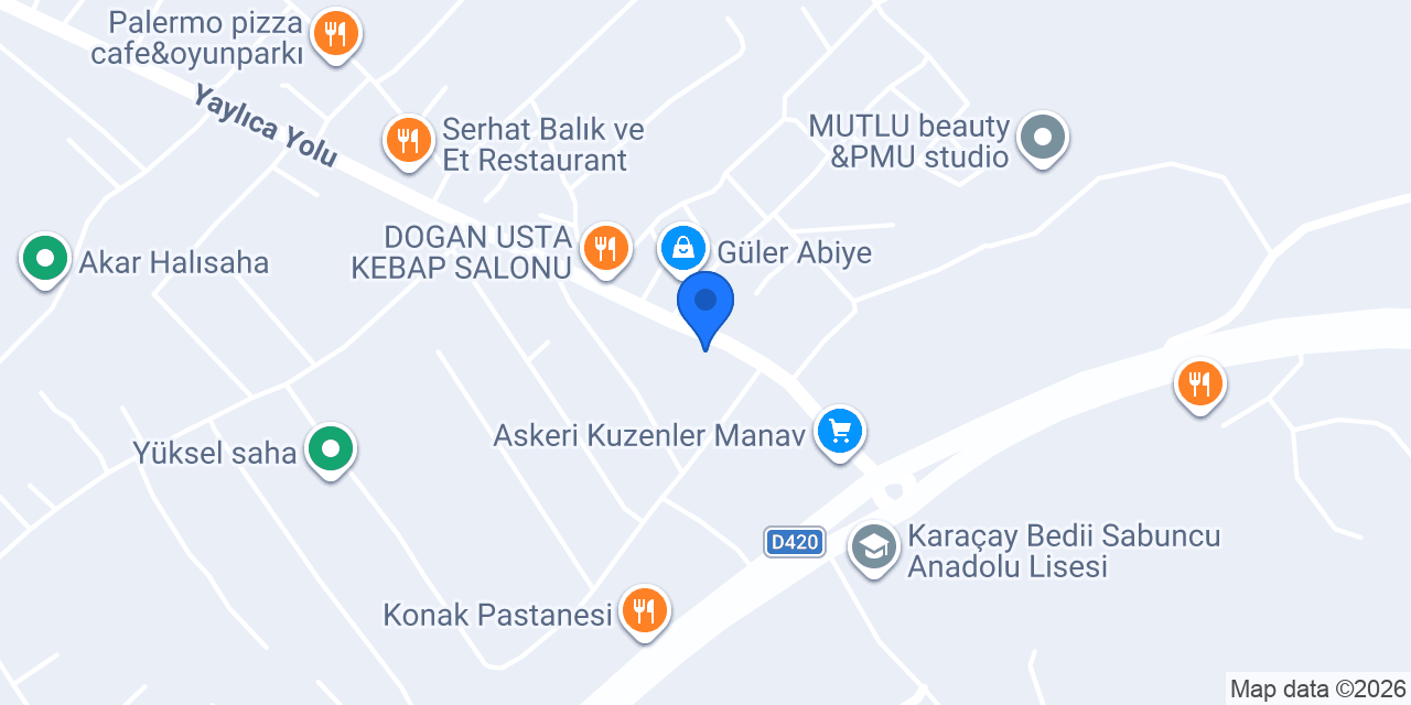 Turuncu Büfe konumu