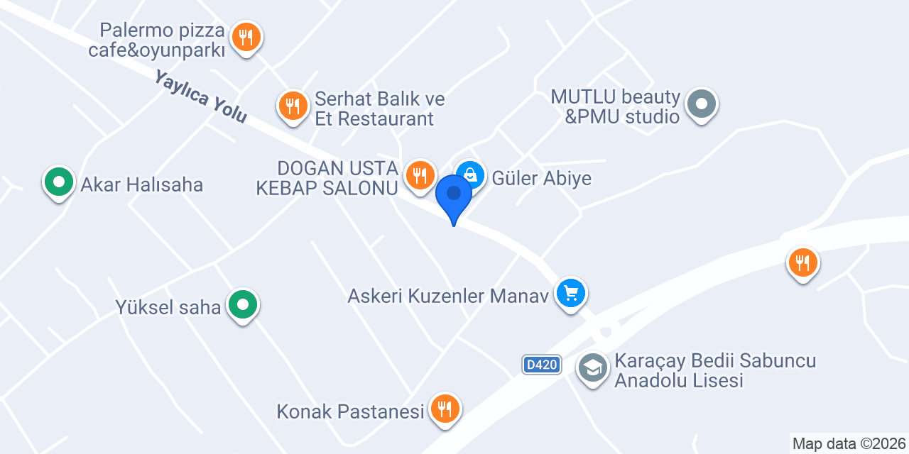 Aslanlar Pastanesi konumu