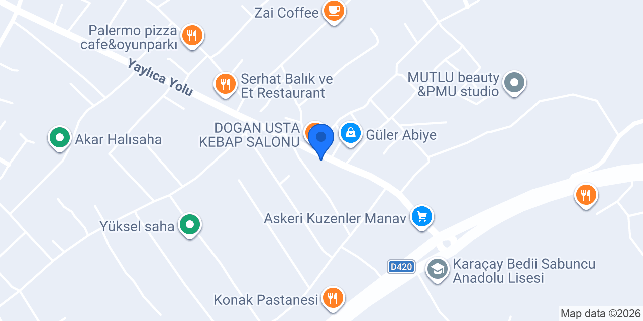 Hançer İletişim konumu