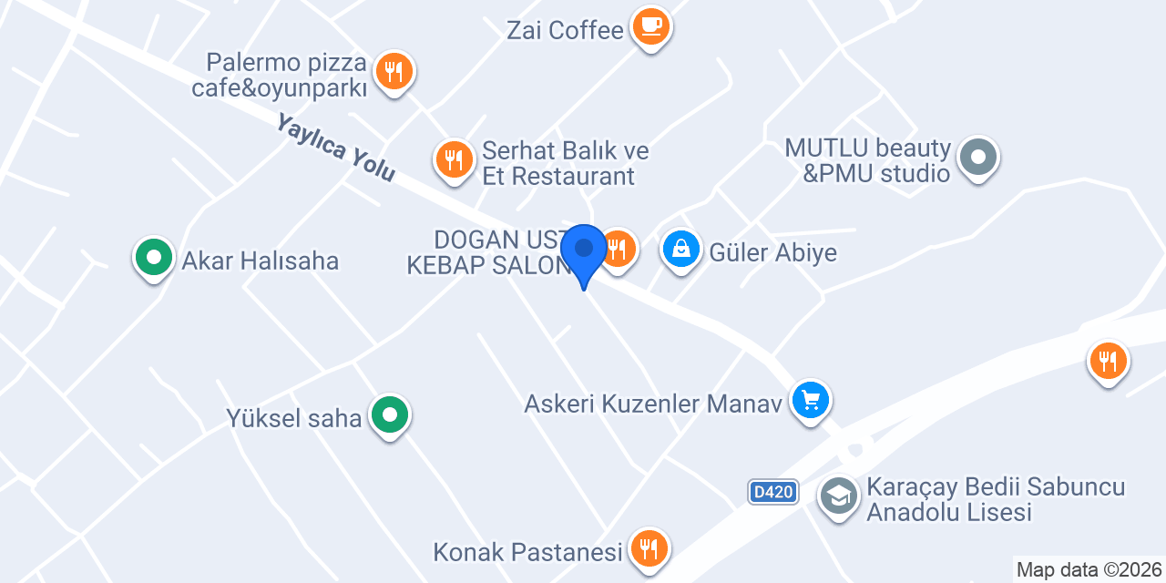 FİZYO YASENYA Fizik Tedavi Kliniği konumu