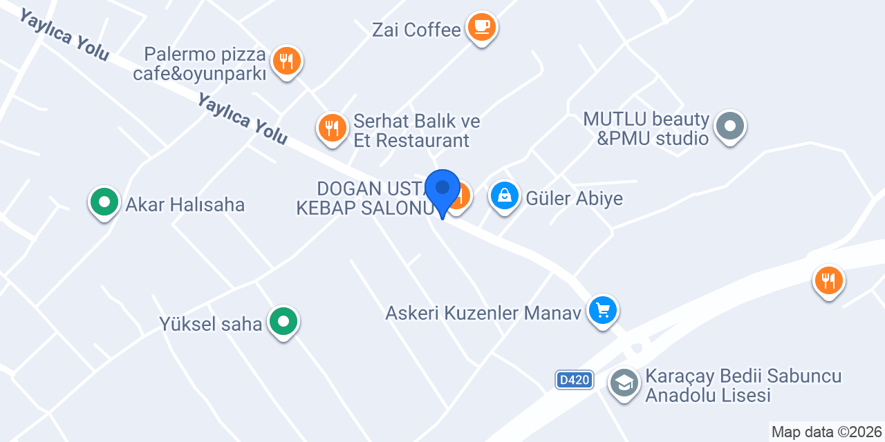 Ray av bayii konumu