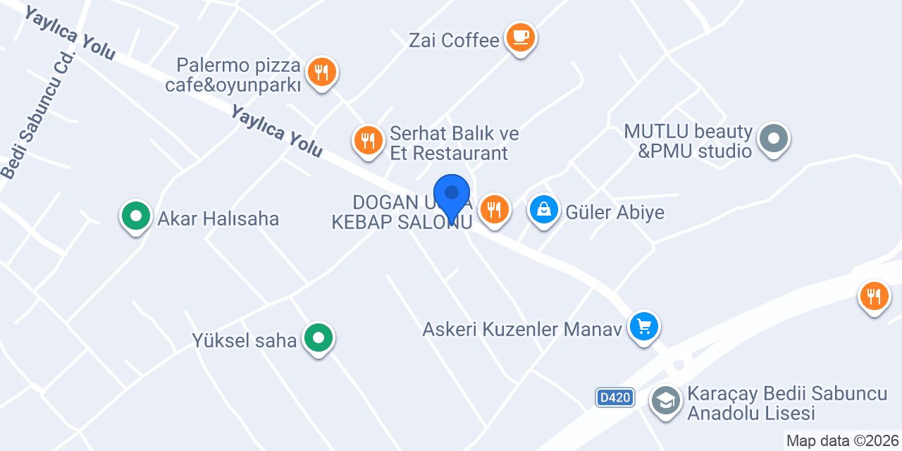 Fidanlı Köyü Naim Fidancılık konumu