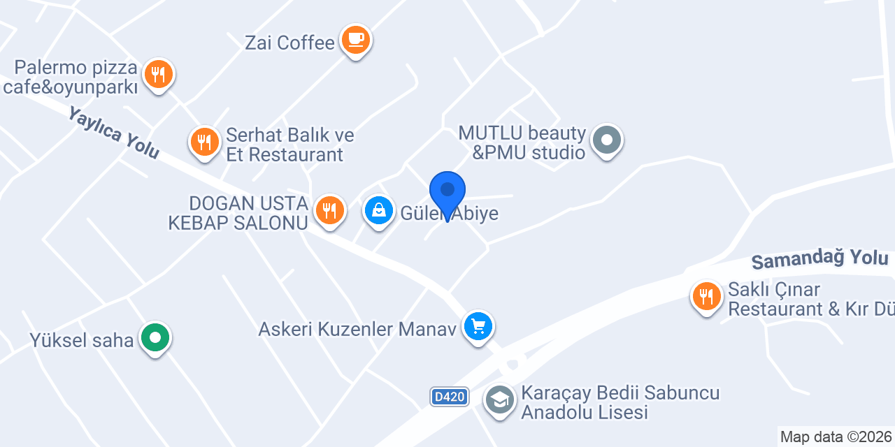 EK Toptan Market konumu