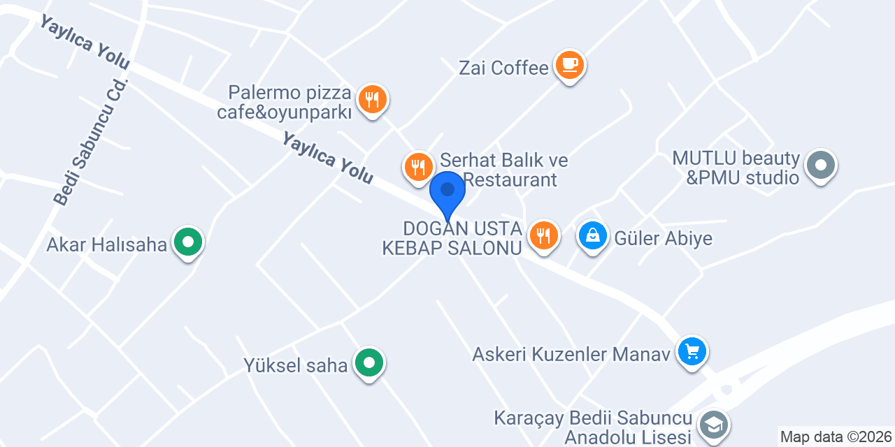 SERT KAN TİCARET İNŞAAT MALZEMELERİ konumu