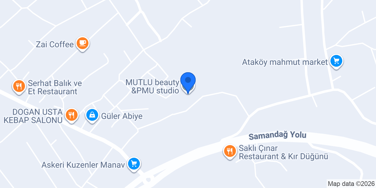 MUTLU beauty &PMU studio konumu