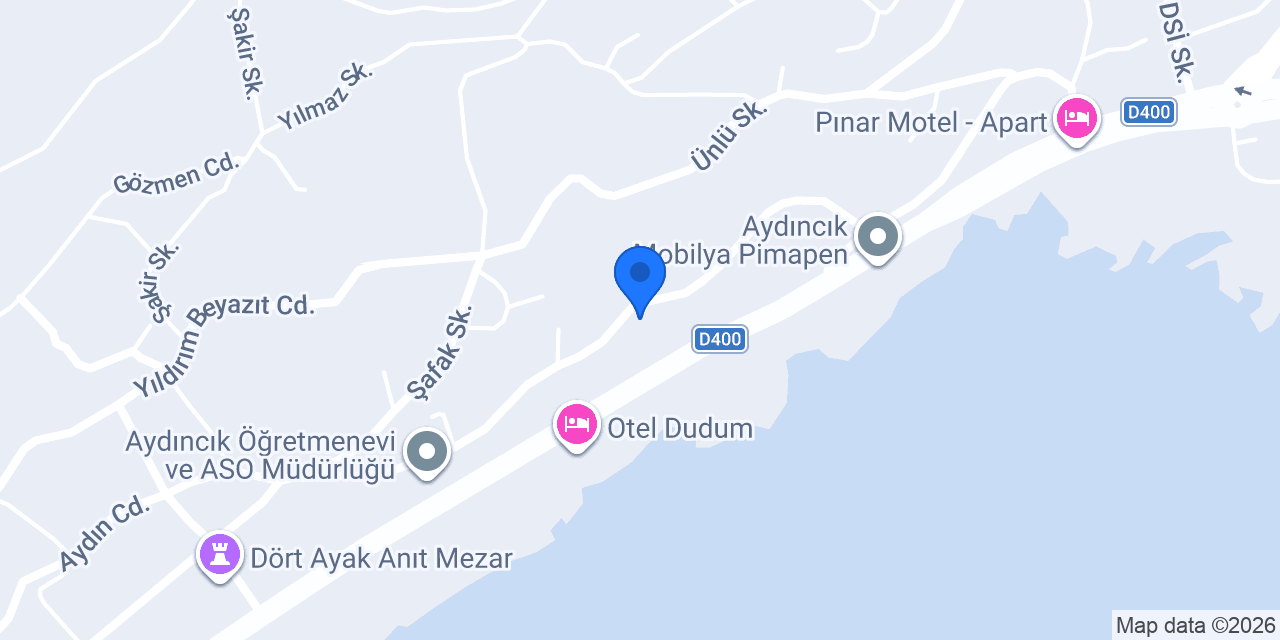 ÖzBil Event Organizasyon konumu