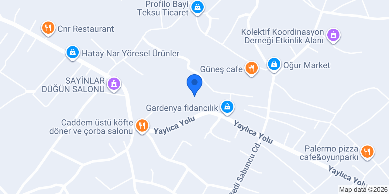 Parantez Kırtasiye konumu