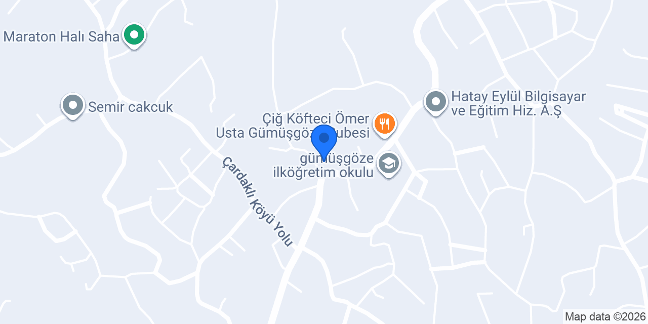 Ptt-gümüşgöze Acentesi konumu