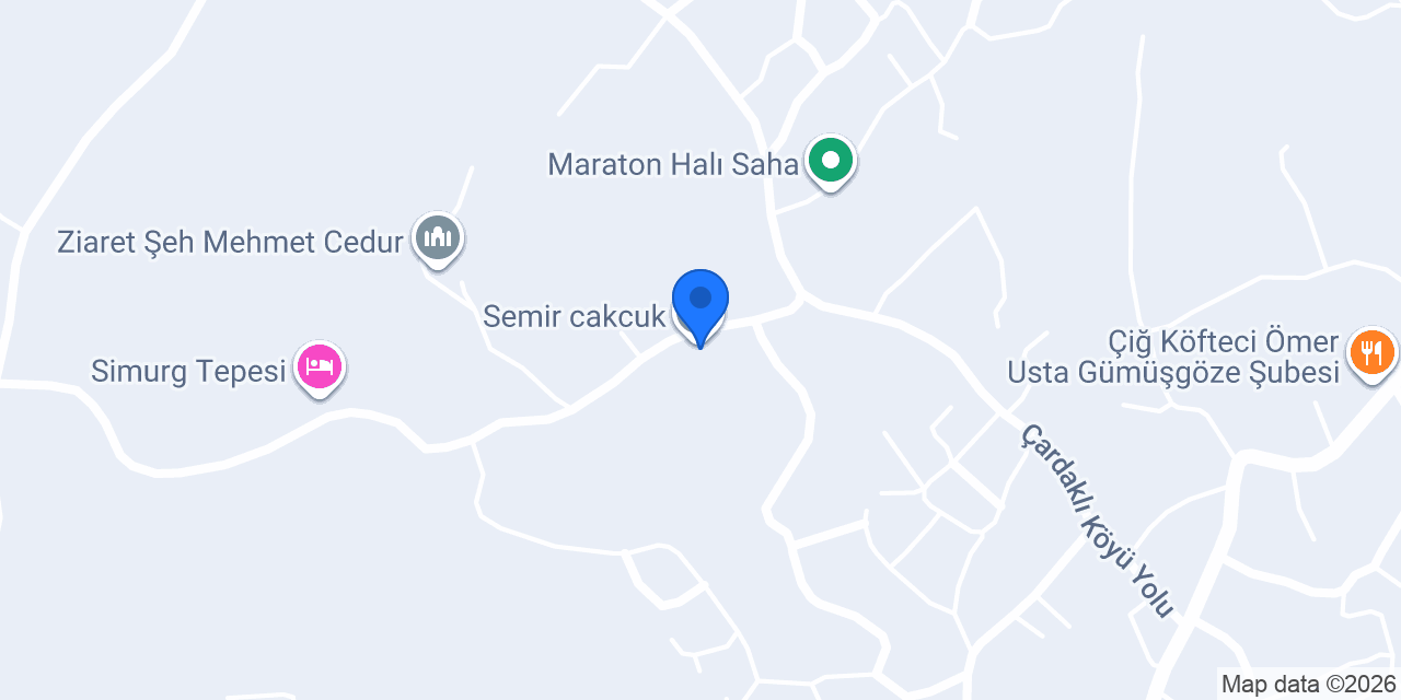 Semir cakcuk konumu