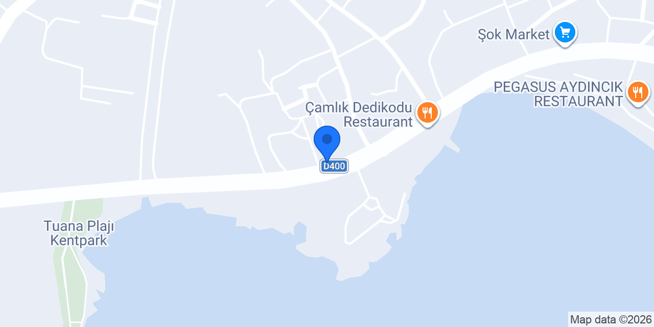 HUZUR PANSİYON konumu