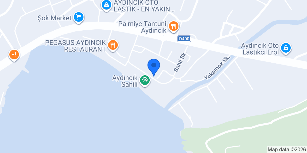 Kelenderis Cafe konumu