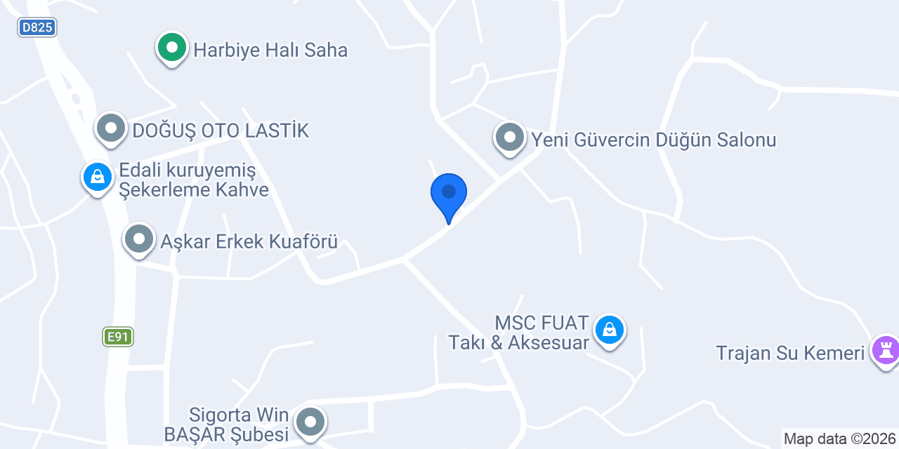 Sezer su tesisatı konumu