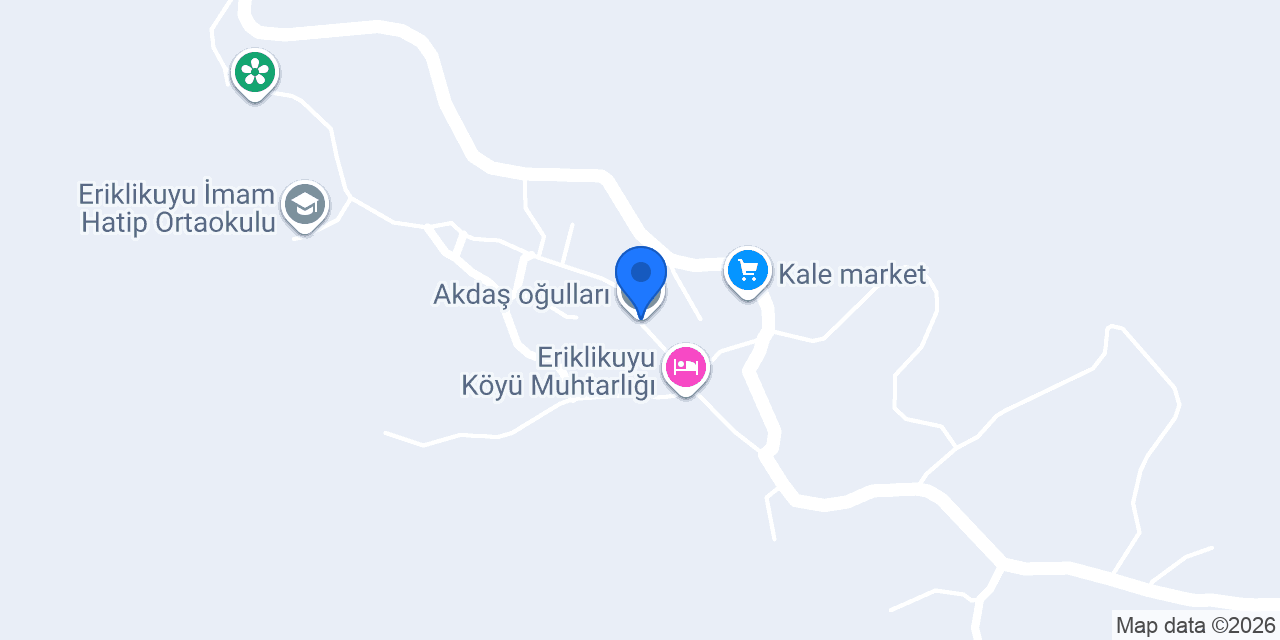 Akdaş oğulları konumu