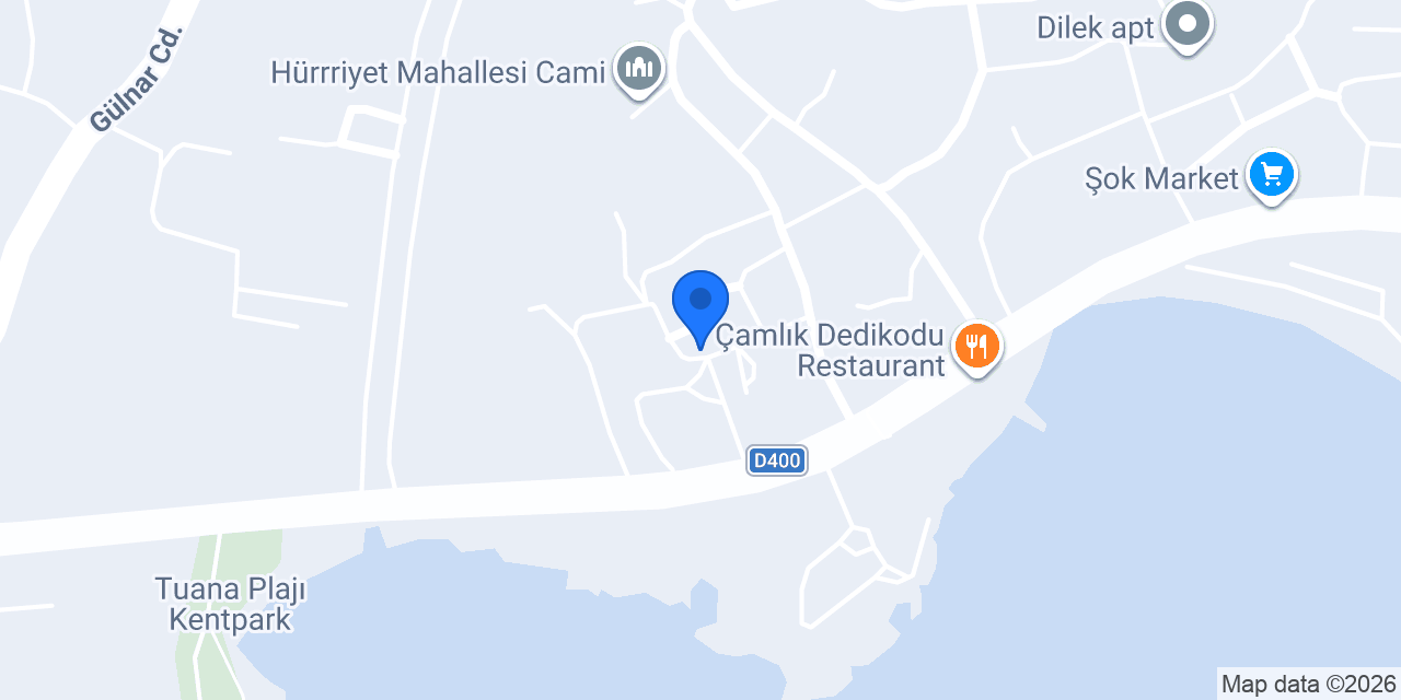 Ortatepeapart Konaklama konumu