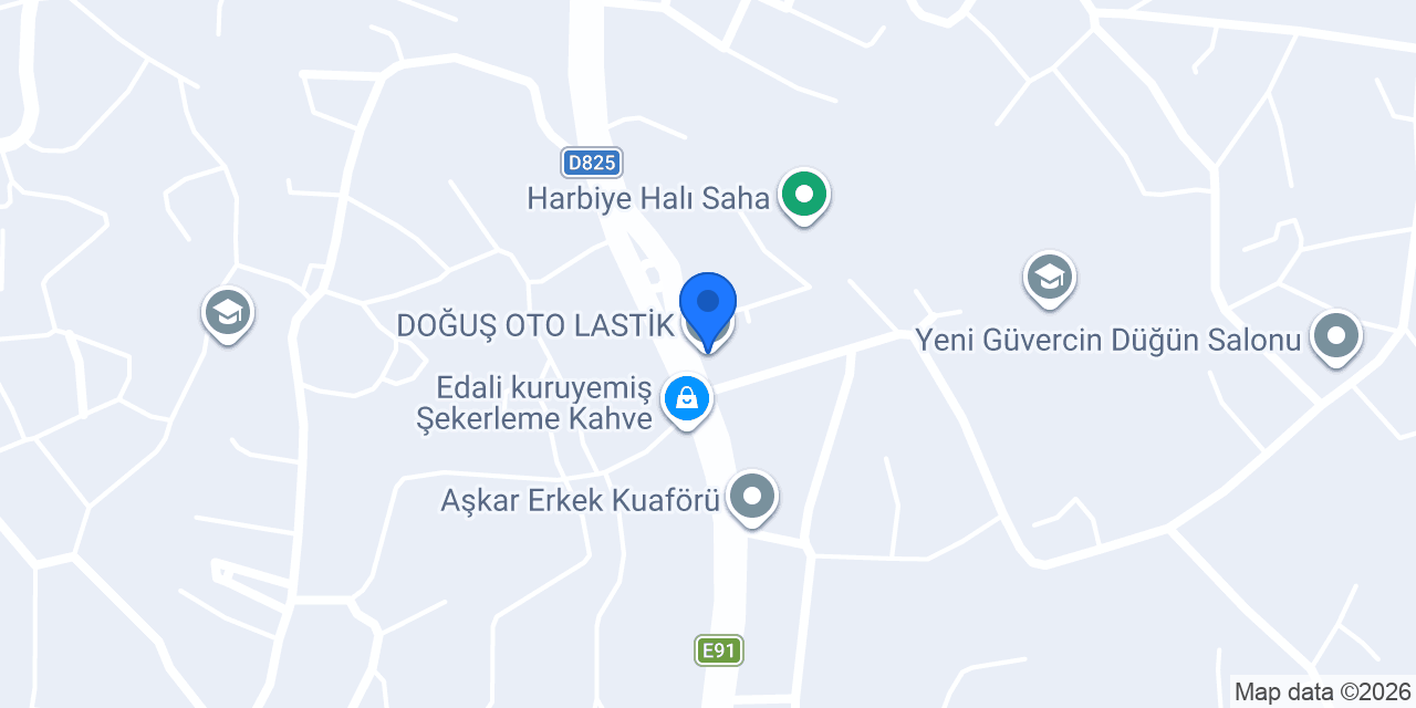 DOĞUŞ OTO LASTİK konumu