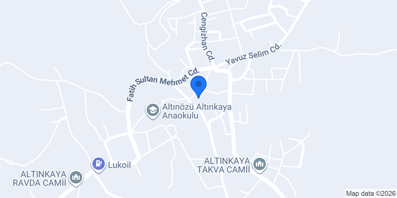 Altınkaya PTT Acentesi konumu