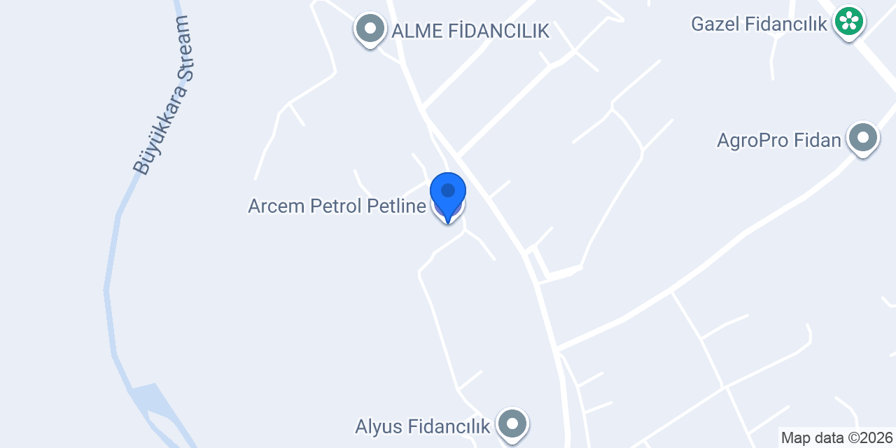 Arcem Petrol Petline konumu