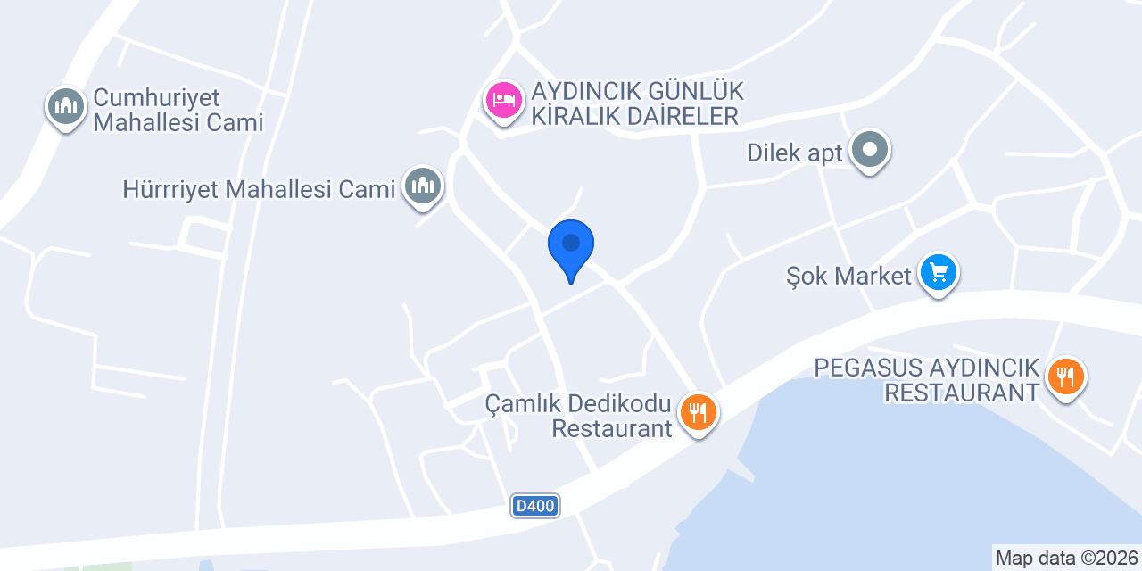 AKTAN PANSİYON konumu