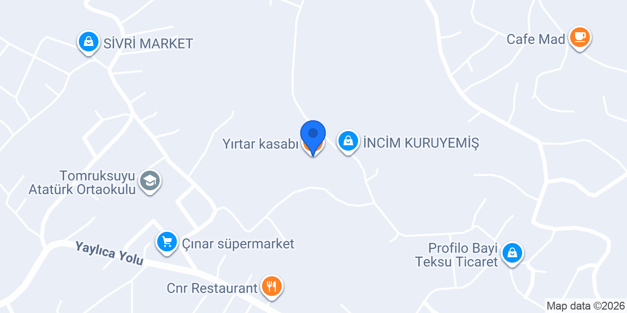 Yırtar kasabı konumu